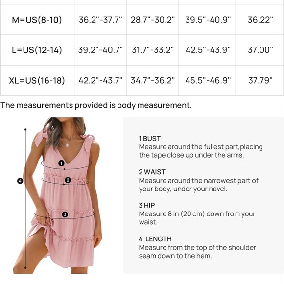 NWT Light Pink Dress - Picture 3 of 3